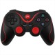 Mando inalámbrico Double Shock para Ps3 rojo y negro